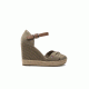 FW0FW04784 WOODRIDGE BASIC OPEN TOE HIGH WEDGE TOMMY HILFIGER