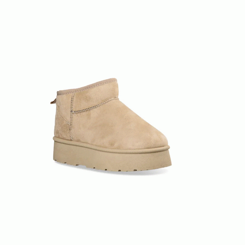 S41-20479 FAUX SHEARLING BOOTIES ENVIE SHOES 