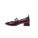 1-22318-43 MERLOT COMB TAMARIS