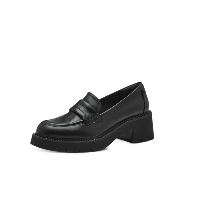 1-24727-43 BLACK LEATHER TAMARIS